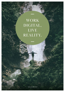 Work Digital, Live Reality (Poster)